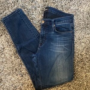 Used Hudson dark denim blue jeans
